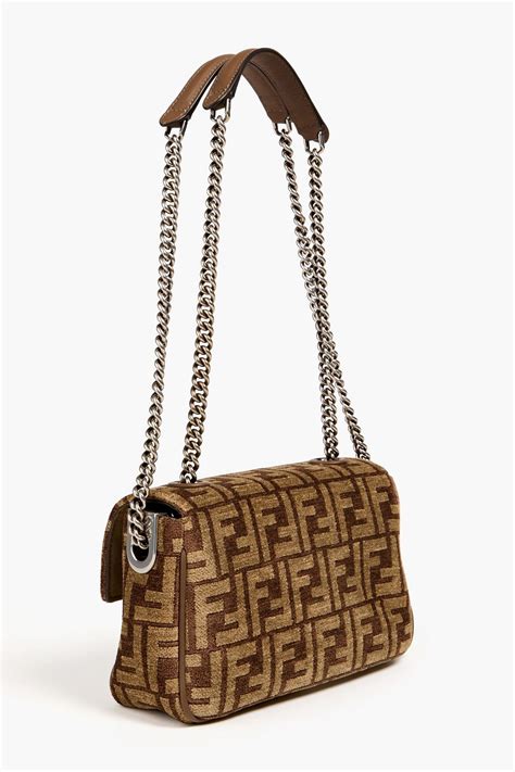 fendi x porter baguette|Fendi chenille bag.